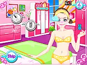 Play Bride in Love Makeover free online game, wedding day beauty salon, flawless makeup and perfect bridal hairstyle