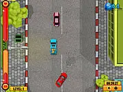 Central Park New York Racing game screenshot, high-speed car racing through New York park traffic, play free online.