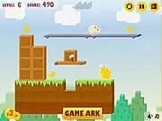 Play Cheese Adventure free online, a puzzle game where you help a mouse reach the royal cheese by breaking barriers.