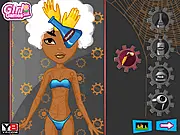 Robecca Steam Hairstyles free online game on PlayArcadeHub, Monster High dress up and fashion game
