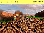 Bakugan Bike Grand Canyon free online stunt racing game