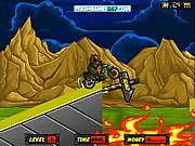 Play Bike Storm Racers free online, physics bike racing game, upgrade your bike with gold, extreme level racing