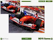 Play Formula 1 Puzzle free online, jigsaw puzzle game, F1 car photo puzzle, timed difficulty levels