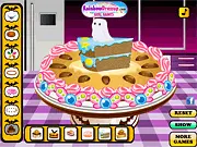 The ultimate finished Halloween Pumpkin Pie decoration game creation with bats, candy, and whipped cream
