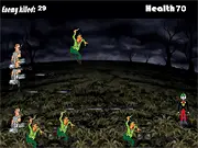 The Butler free flash action game where a butler defends a mansion by throwing knives at bad guys