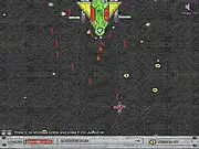 Notebook Space Wars free online shooter game, hand drawn graph paper graphics, upgradeable spaceship gameplay on PlayArcadeHub.