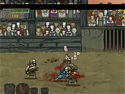 Siegius Arena online game, gladiator combat, arena battles