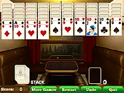 Carriage Solitaire free online card puzzle game screenshot