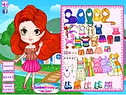 Cute Long Hair Beauty dress up free online fashion game with chic outfits and long hairstyles