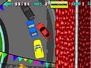 Top Speed Race Game free online car racing game screenshot showing a fast sports car on a racetrack
