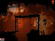 Jacko In Hell 2 free game, play online Halloween platformer, spooky adventure game, Jacko the pumpkin hero