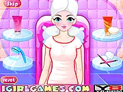Anna's Glamour Prom Makeover free online makeup and dress up game screenshot