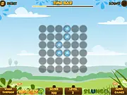 Play Waggle 2 free online strategy puzzle game. Clear the board by jumping creatures in this timed challenge.