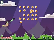 Shoot Shoot Pumpkin free online aiming game, witch practicing magic by shooting Halloween pumpkins