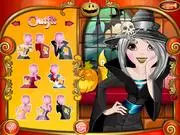 Halloween Makeover free online dress up and makeup game, style a spooky look on PlayArcadeHub