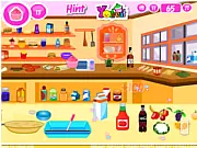 Screenshot of the Creamy Cupcake Hidden Objects game, showing a detailed kitchen scene with various household items and several cleverly hidden cupcakes.