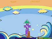 Toy Brick Stack free online balance game building blocks high score