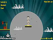Play Angry Pumpkins free online Halloween game, slingshot launching pumpkins to knock down Frankenstein monsters on PlayArcadeHub