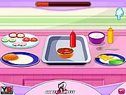 Play Make a Veggie Burger free online cooking simulation game with Chef Anita
