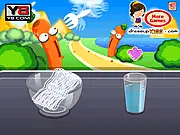 Make Spring Rolls free online cooking game step-by-step recipe Asian food
