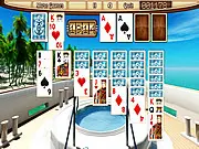 Yacht Solitaire free online card game patience relaxing music graphics