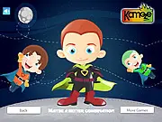 Hero Kids Dress Up free online fashion game superhero clothes costumes