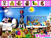 Play Super Kids Room Hidden Objects free online game, searching for kids toys and items in a bedroom on PlayArcadeHub