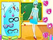 Play Charming Teacher Dress Up free online game, choose teacher outfit, fashion game, professional women's style