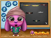 Toto Goes To School free online puppy dress up game screenshot
