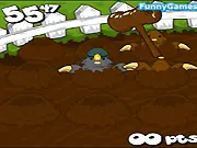 Play Whack a Mole 3 free online game; hit the moles with a mallet to score points; fast-paced arcade game