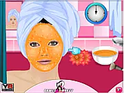 Pimples Natural Care free online beauty game natural treatment facial skincare simulation