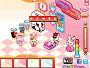 Bunny's Ice Cream Shop free online design and decoration game screenshot
