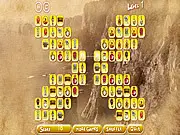 Ancient Relic Mahjong Connect free online game screenshot featuring a tile puzzle board