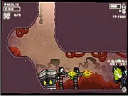 Earth Taken free online survival shooter game against aliens with resource management on PlayArcadeHub