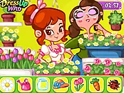 Emma's Flower Boutique free online slacking game avoiding the boss and doing fun tasks