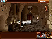 Play Cave House Escape game online, free puzzle game, point-and-click escape challenge in a cavern, PlayArcadeHub
