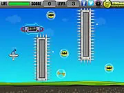 Batman Adventure free online game, play Batman platformer, collect keys as Batman