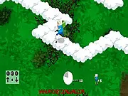 Play Adventure Time Dream Heaven free online game, guiding Finn across narrow, floating cloud roads in his dream world.