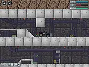 Play Crusaders Truck free online game, driving a heavy vehicle through an alien base to collect explosives for sabotage.