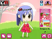 Play Hanamaru Dress Up free online game, selecting the best costume and accessories for a stylish character makeover.