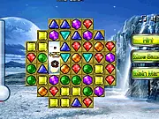 Play Galactic Gems 2 Accelerated free online match-3 game, collecting galactic gems and using powerful bonuses across 30 challenging levels.