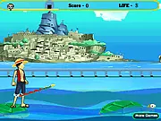 Play One Piece Cross The River free online game - help Luffy jump on turtles to cross the water