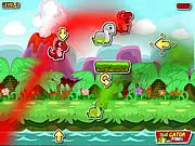 Play Dino Breath free online game, a colorful puzzle where a dinosaur guides its breath to color its statue.