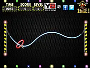 Dont Touch Me free online game screenshot, high-score avoidance game, reflex testing arcade game on PlayArcadeHub