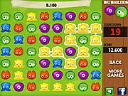 Bubblies free online puzzle game screenshot with connecting lines on PlayArcadeHub