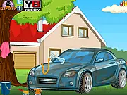Car 'N' Wash Dress Up online girl and car cleaning fashion game screenshot