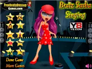 Bratz Sasha Singing Dressup free game, dressing up the Bratz girl for her concert on stage.