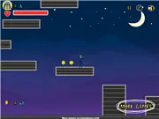 Play Stickman's Great Adventure free game, a side scroller platformer where the hero collects coins and finds the key.