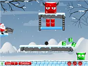 Ruder Christmas Edition free online strategy game cannon shooting and merging
