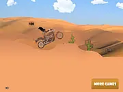 Play Batman Sahara free online action game showing the Dark Knight running through a sandy desert landscape